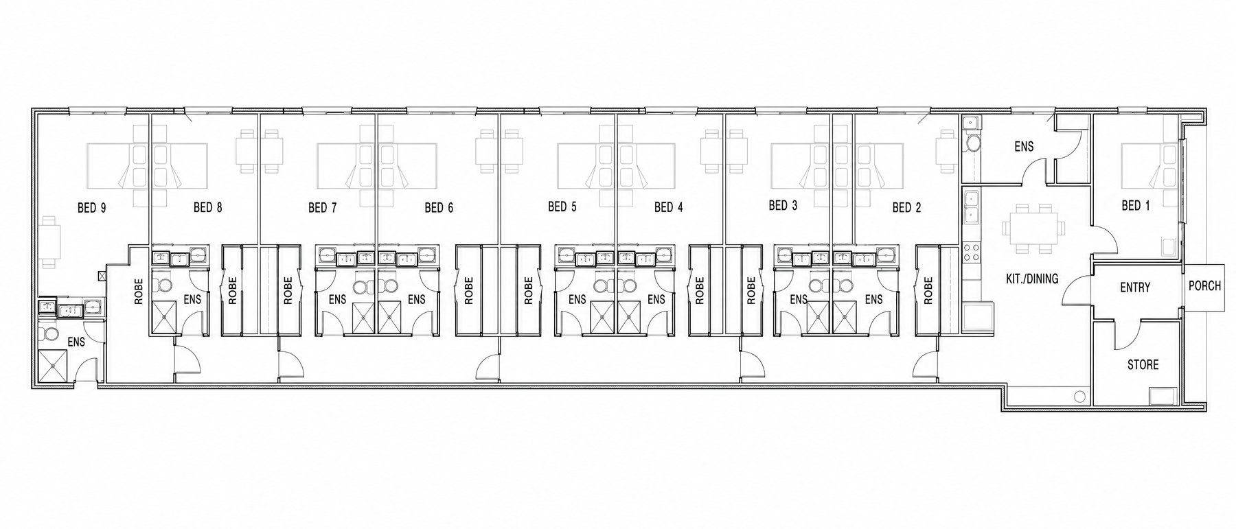 CL9 Herbert 300 floor plan